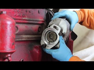 Electric Tractor Conversion: Hydraulic Pump Removal