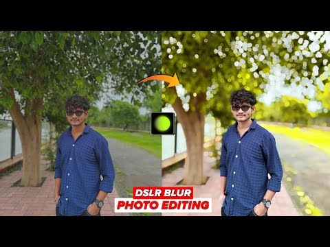 DSLR Background Blur Photo Editing | Hypic App Blur Photo Edit | New Photo Editing