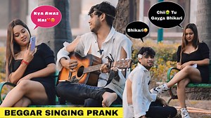 209K views · 7K reactions | Beggar Prank With Guitar In Public| Shocking Girl Reactions| Randomly Singing Hindi Songs| Jhopdi K | Jhopdi K Pranks | Facebook