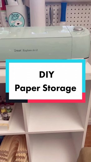 Easy DIY paper storage #diy #crafts #foryou