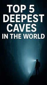 Top 5 Deepest Caves in the World 🌍 | Amazing Cave Exploration