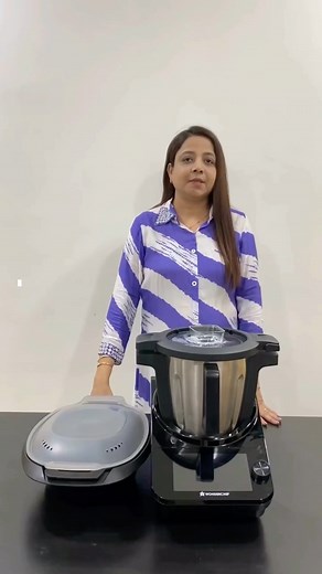 Jigna Gautam Shah on Instagram: "Smart living includes smart cooking with Wonderchef’s “Chef Magic” India’s first Kitchen Robot. It is an innovative all in one Kitchen Robot that automates the cooking process with 240+ preloaded recipes personally crafted by MasterChef Sanjeev Kapoor. ALL-IN-ONE KITCHEN ROBOT perform the most commonly used cooking functions like Mixing, chopping, steaming, sautéing, frying, stirring and kneading with the touch of a button. Steps - 1. Select a recipe on the machi