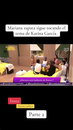 Día 2 y ya no aguanto una mención más a los de la temporada pasada #karinagarcia #lacasadelosfamosos #lacasadelosfamososcolombia #lcdlfcolombia🇨🇴 #rcn