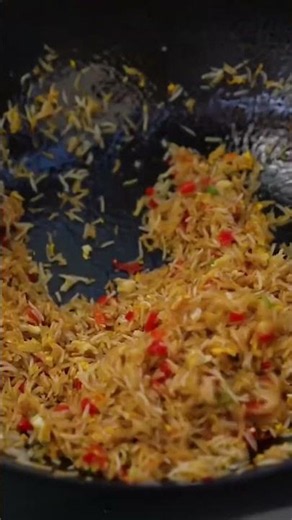 ​How to Make the Perfect Egg Fried Rice | Ultimate Easy Fried Rice Recipe #shorts #streetfood