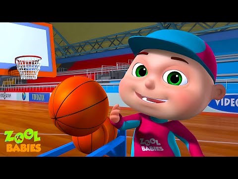 Zool Babies Playing Basket Ball Episode And More | Zool Babies Series | Cartoon Animation For Kids