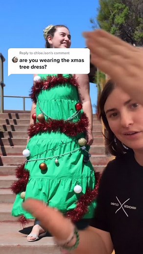 DIY Christmas Tree Dress Sewing Tutorial