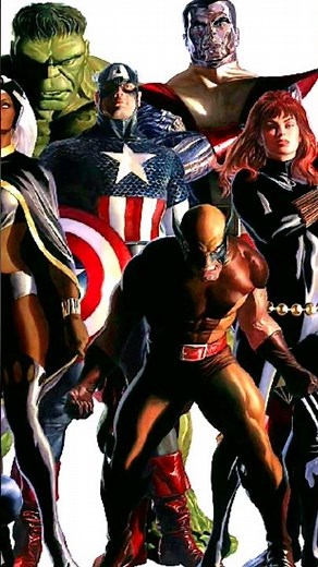 Alex Ross: 65 selected paintings. 4K edited pictures. Click to watch full video. #comics #marvel #dc