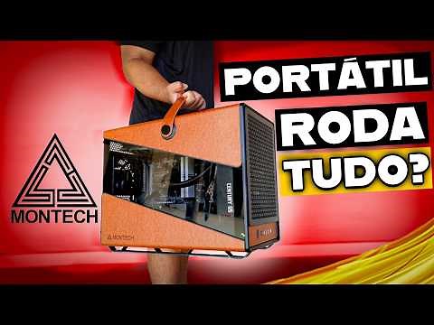 I assembled my gaming PC in a portable case and it was AMAZING! Montech Heritage PRO - Full Review