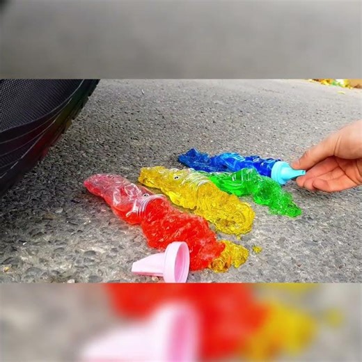 ASMR Car Crushing Toys, Jelly, Slime & Orbeez | Satisfying Compilation
