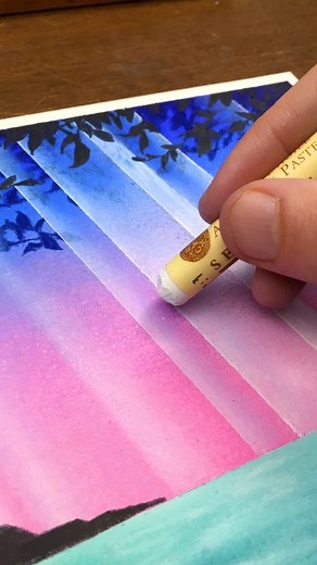 Improve yourself with this trick for drawing light 💯 🌤️✍️ #Drawing #light #lake #forest #day #drawing #sky #pastel #oilpastels #tuto #howtodrawalandscape #drawinglesson #drawing #draw #howtodraw #drawingtechnique #artroom | Art Room