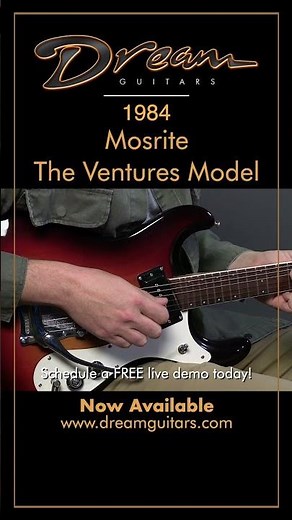 Dream Guitars - 1984 Mosrite "The Ventures" - #guitardemo #electricguitar #mosrite