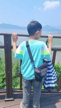아름다운 순천 용산전망대🤗#가족 #남매 #용산전망대