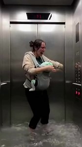 Flooded Elevator Panic Mother And Baby 💔😿 The worst nightmare, captured on camera. 😱 An elevator glitches out and starts rapidly filling with ankle-deep, murky water. Watch as one mother, terrified and holding her baby, is trapped inside a rapidly shaking, flooding metal box. Her only choice? A desperate, splashing leap to safety. Can she make it out alive before the elevator plunges? #FloodedElevator #ElevatorPanic #EmergencyEscape #fyp | Hype Zone