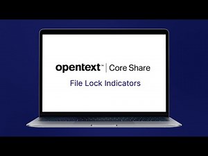 File Lock Indicators | OpenText Core Share