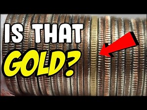 THIS COIN LOOKS GOLD? $2,000 QUARTER HUNT! | COIN ROLL HUNTING