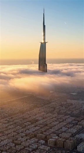 When completed, Jeddah Tower in Saudi Arabia is set to become the first structure in history to exceed 1 kilometer in height. Designed to redefine the limits of architecture, the tower requires advanced solutions for wind loads, foundation depth, vertical transport, and materials. Beyond symbolism, the project pushes engineering into uncharted territory—testing how cities might grow vertically as urban density increases worldwide. Important Details: • Height planned: over 1,000 meters • First ki