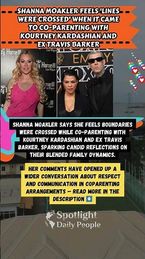 Shanna Moakler Opens Up on Coparenting Challenges 🤔💬 #ShannaMoakler #KourtneyKardashian