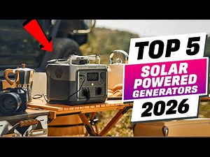 Top 5 BEST Solar Powered Generators for 2026
