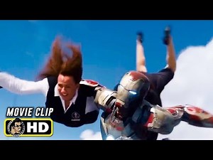 IRON MAN 3 Clip - "Plane Rescue" (2013) Marvel