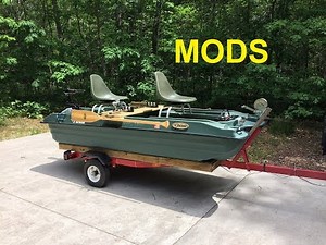 Pelican Bass Raider 10E fishing boat mods