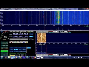 HAARP Alaska CW Carrier test received 9500 Khz Shortwave