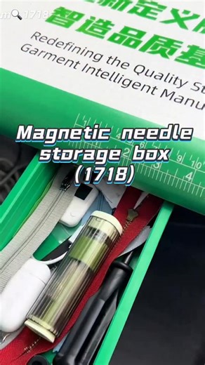 8.7K views · 16 reactions | Magnetic needle storage box (1718) #Wholeheartedapparel#SewingPartsSupplier #SewingMachineAccessories #SewingPartsDealer #QualitySewingParts #HighQualityMachineParts #SparePartsForSewing #OEMSewingParts #SewingToolsAndParts | Pei Xian | Facebook
