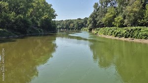 Border of three countries in Europe's Schengen Area (Czechia Slovakia and Austria). Border site of Slovenia, Austria, Czechia.