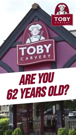 🎂 62? 🎉 Win a free Toby Carvery gift card! 🍽 Just answer & grab yours today! 🎁💥 | Delicious Dining Delights