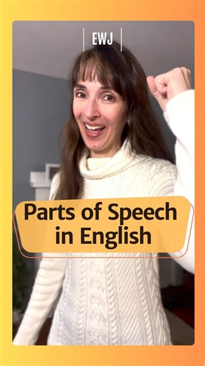 Jennifer Recio Lebedev on Instagram: "Do you know the parts of speech in English — and why they matter? In this short lesson, we review the basic grammar terms you often hear in explanations, including verbs, nouns, pronouns, adjectives, adverbs, prepositions, determiners, conjunctions, and interjections. Why learn this? Understanding parts of speech helps you: • Make sense of grammar explanations • Notice how English sentences are built • Improve accuracy when you speak and write Not everything