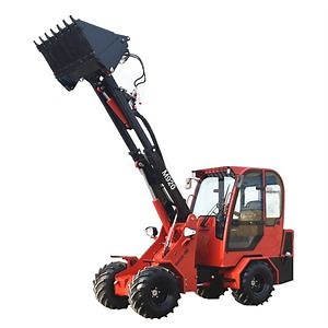 [Hot Item] 2ton Multifuction Payloader Mini Skid Steer Radlader Brand New Small Loader for Sale