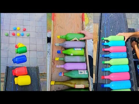 EPIC Glass Bottle BREAKING🍾& Balloon POPPING 🎈🧨 brings Satisfying Crashes + Colorful Blasts 🌈🥂 ASMR🔥