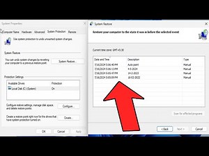 How to Delete System Restore Points in Windows 11