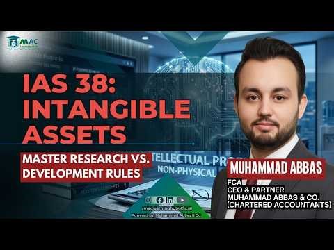 IAS 38 Intangible Assets Explained | CAF 6 Corporate Reporting | Research vs. Development Costs