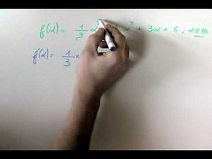 DERIVEE Calcul d'une fonction dérivée