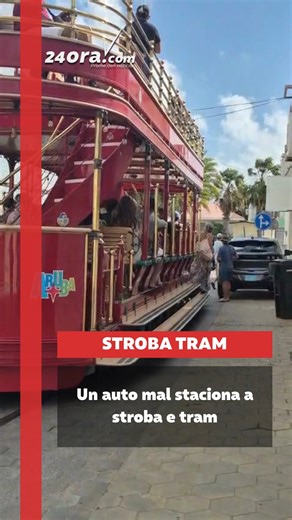 24ora on Instagram: "Trafico a pega formal di tres banda den Playa. Mas cu 30 auto. Esaki ta debi c’un auto ta mal staciona. Conductor mester a guia e autonan pa pasa den verboden pa e trafico por a fluha."