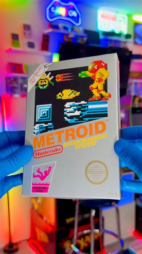 Next Level Collecting on Instagram: "Metroid | August 15, 1987 | Nintendo Entertainment System (NES) . . . #Metroid #NES #RetroGames #RetroGames #RetroGaming"