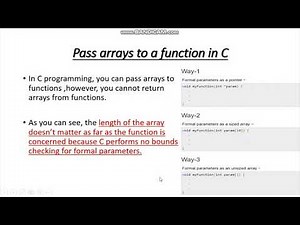 32 C Arrays in Arabic
