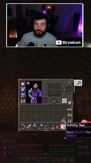 Minecraft Relic Mod: Infinity Ham