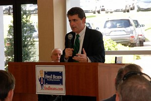 Congressman Mike Fitzpatrick addresses 200 Fred Beans employees
