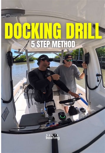 Docking Drill: 5 Step Method for Confident Boat Handling