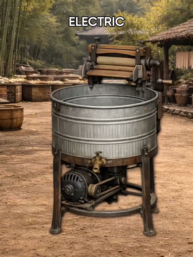 The Invention of the Washing Machine 🧺⚙️ The washing machine completely :highlight. Before its invention, people spent hours scrubbing clothes by hand in rivers or wash tubs. In the 1800s, early mechanical washing devices were created to make laundry faster and less physically exhausting. By the 20th century, electric washing machines became common in homes, saving time and effort for families around the world. This revolutionary invention not only improved hygiene but also changed daily routin