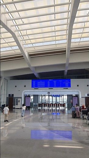 KCIC Whoosh Stasiun Tegalluar, Waiting Room #youtubeshorts #fast #train #whoosh #kcic #bandung #JKT