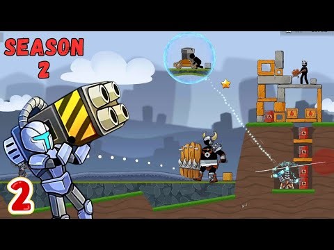 🕹 Boom Stick: Bazooka Puzzles and Boss - All Levels 51-55 - Gameplay Walkthrough iOS & Android