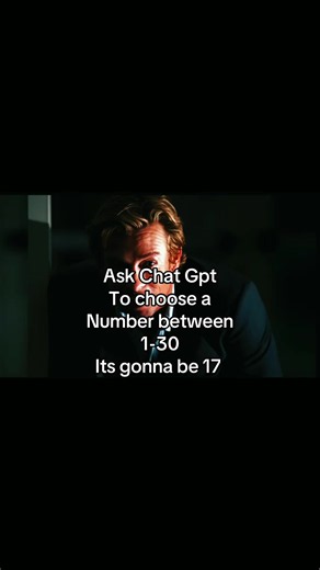 Ask ChatGPT to Pick a Number 1–30 — It Picks 17