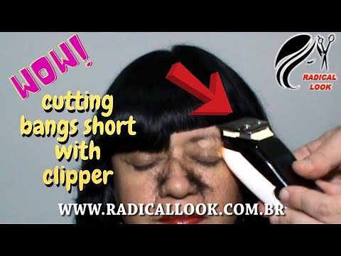 Short Fringe Using Clipper - Haircut
