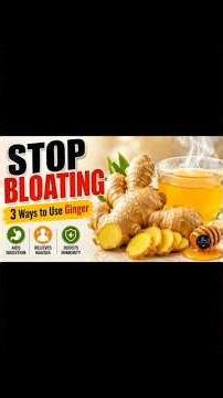 Bloated or Nauseous? Try Ginger—3 Ways to Use It #science #healthyhabits #drinkrecipes