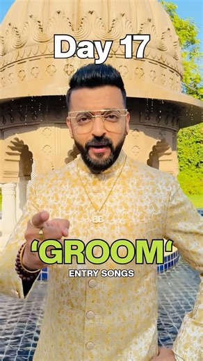 Bhavaish R Bhatijaa 🗣🎤 on Instagram: "Day 17 : Groom Entry Songs for Varmala🌼🌺 . Host : @anchorbolbbbol Reels : @khsstudios . [ Groom Entry Songs, Wedding Songs, Wedding Ideas, Groom, Varmala Songs, Groom Songs, Shaadi, Anchor ]"
