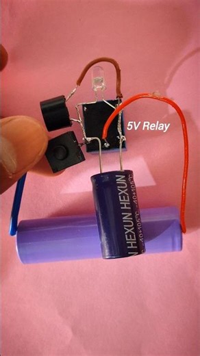Led 💡 with Relay #bhavikaexperiment #relay #shorts