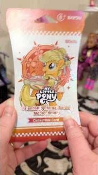 My Little Pony Friendship Eternal Moon Edition Pack Opening! #mylittlepony #packopening #kayoucards