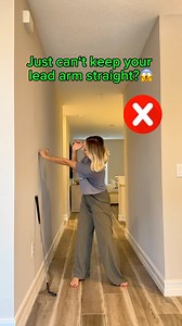 The fix is NOT what you think 🤯👇🏻 The root cause issue to a collapsing lead arm is NOT the lead arm but the TRAIL arm! Here is why: - an over bend trail arm makes it impossible to keep the lead arm straight - the focus should be on the trail arm not bending more than 90 degrees at the top - to avoid this, feel like you are pushing your grip away from you at the top of the backswing with your trail arm! Watch your lead arm be much straighter without even thinking about it once! Bonus Tip: Watc